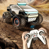 1/14 RC 4*2 Geländewagen Q202 2,4 GHz Elektrische Fernbedienung Pickup Truck Legierung Shell LED Lichter Sound Batterie Bereit zu Gehen