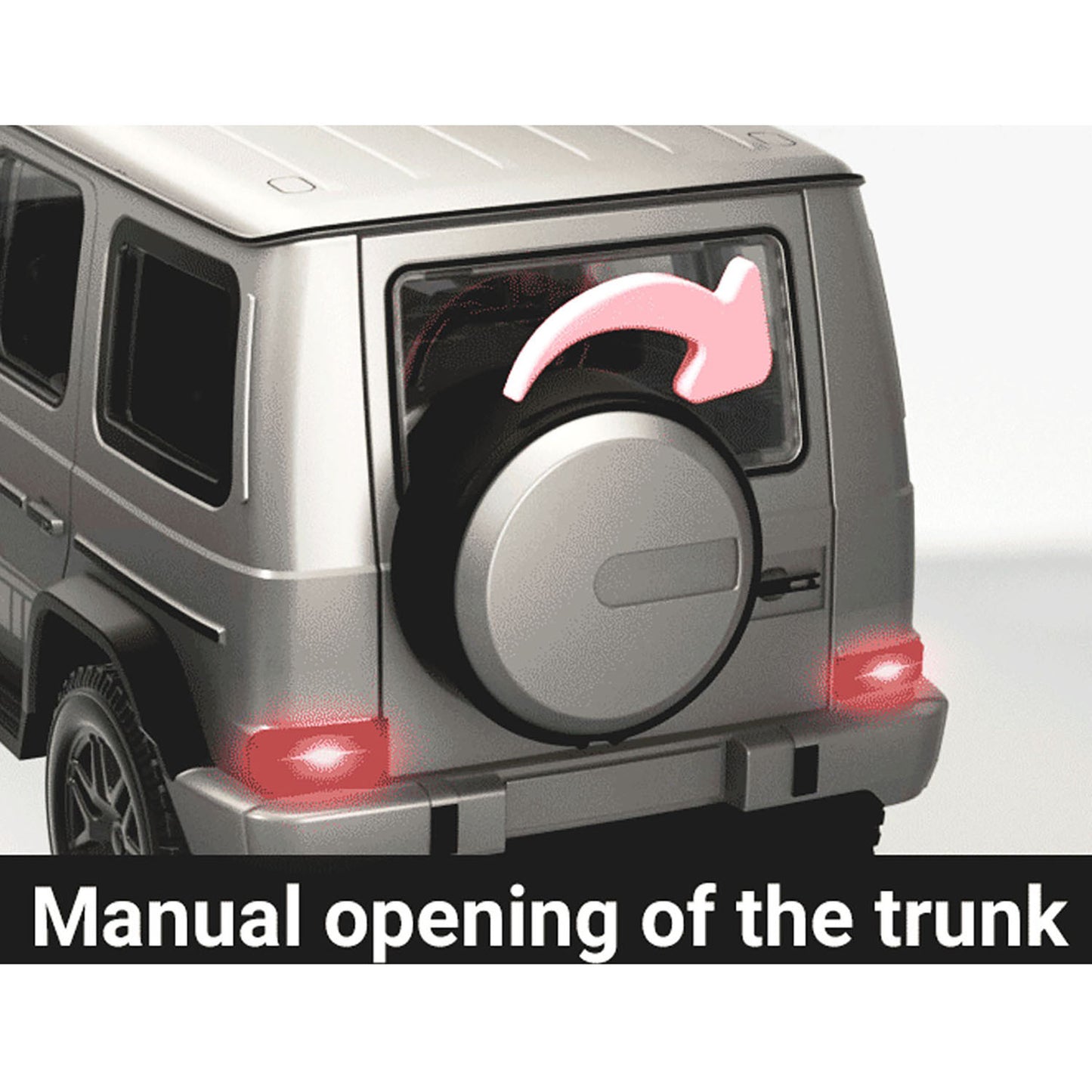 Sensor Activated Door Opening 1/16 JJRC Q179 4*4 Electric Radio Control Off Road Car Light Projection RC Model Vehicle Toys