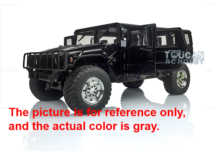 Second Hand CN Stock 1/10 RC HG 4*4 U.S Civilian P415 Car Servo ESC Motor Radio Model Vehicle