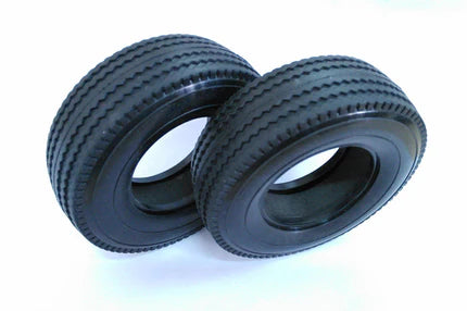 Toucanhobby Wide Narrow Tyre Tires with Spongy Spare Part DIY for 1/14 RC Tipper Dumper Radio Controlled Tractor Truck Cars