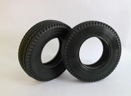 TOUCAN RC HOBBY  Wide Narrow Tyre Tires with Spongy Spare Part DIY for 1/14 RC Tipper Dumper Radio Controlled Tractor Truck Cars