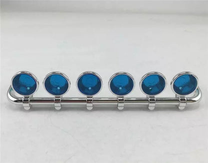 6 quadratische, runde Dachleuchten mit Kunststoffsockel ohne LED, Ersatzteil für 1/14 ferngesteuertes Tamiya-Sattelzug-LKW-Auto, DIY-Modell