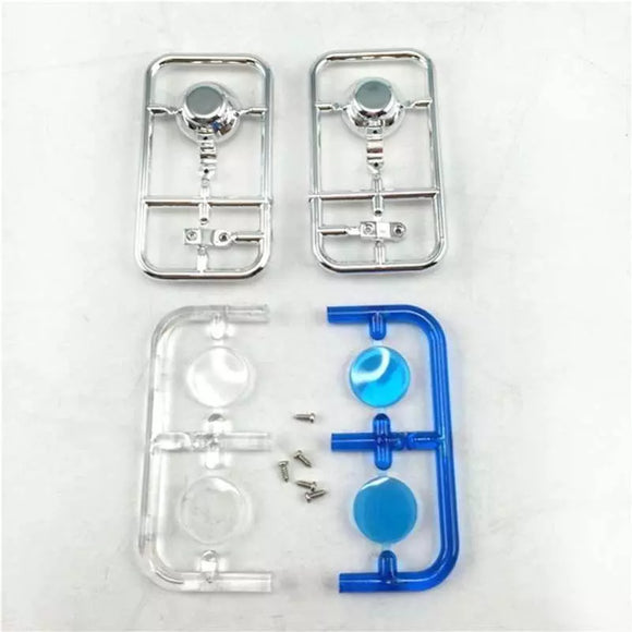 Toucanrc 6 DIY Kunststoff-Ersatzteilbasis Rundes Dachlicht F RC TAMIYA 1/14 1851 Funkgesteuertes Traktor-LKW-Auto