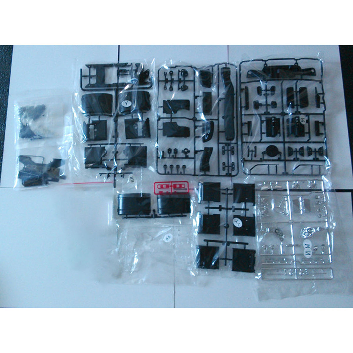 Toucanhobby Druckguss 3 Achsen Kabine Set Auto Shell für Fernbedienung DIY 1/14 für TAMIYA KIT Traktor Lkw Modell