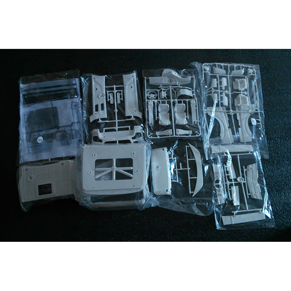 Toucanhobby Druckguss 3 Achsen Kabine Set Auto Shell für Fernbedienung DIY 1/14 für TAMIYA KIT Traktor Lkw Modell