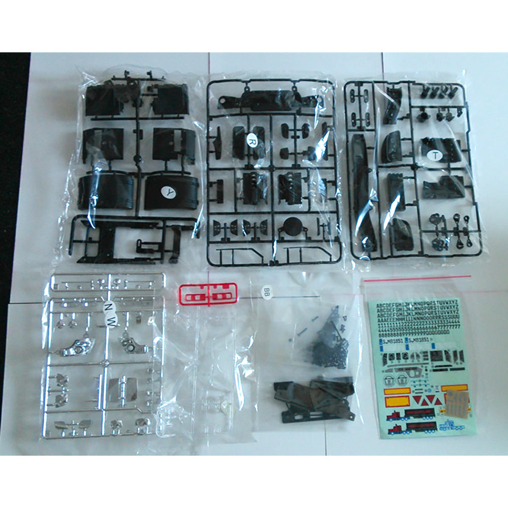 Toucanhobby Druckguss 3 Achsen Kabine Set Auto Shell für Fernbedienung DIY 1/14 für TAMIYA KIT Traktor Lkw Modell