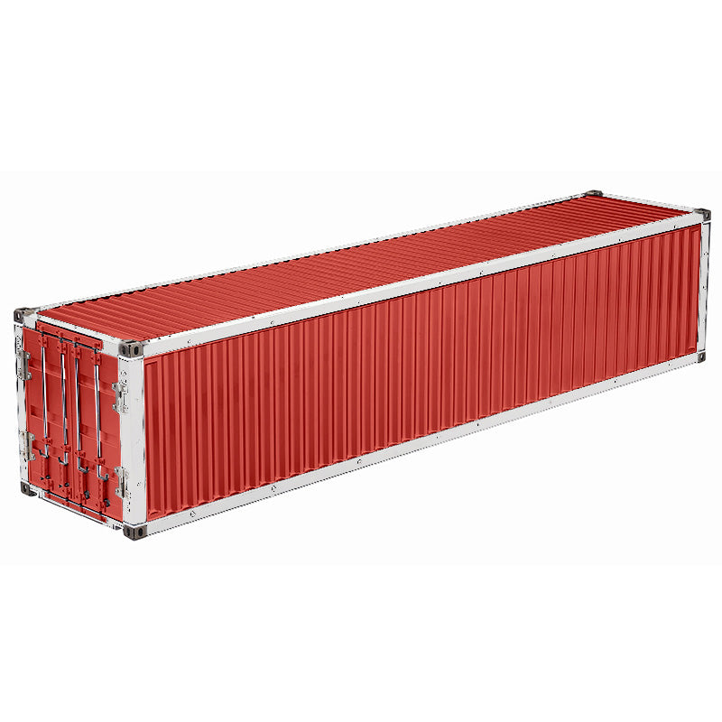 TOUCAN RC HOBBY  20ft 40ft Painted Container Box Metal Frame for 1/14ya Tractor Truck Remote Control Trailer Model Car