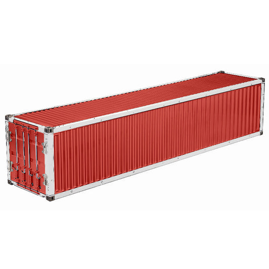 Toucanhobby 20ft 40ft lackierter Containerkasten aus Metallrahmen für 1/14 Tamiyaya Traktor-LKW, ferngesteuerter Anhänger, Modellauto