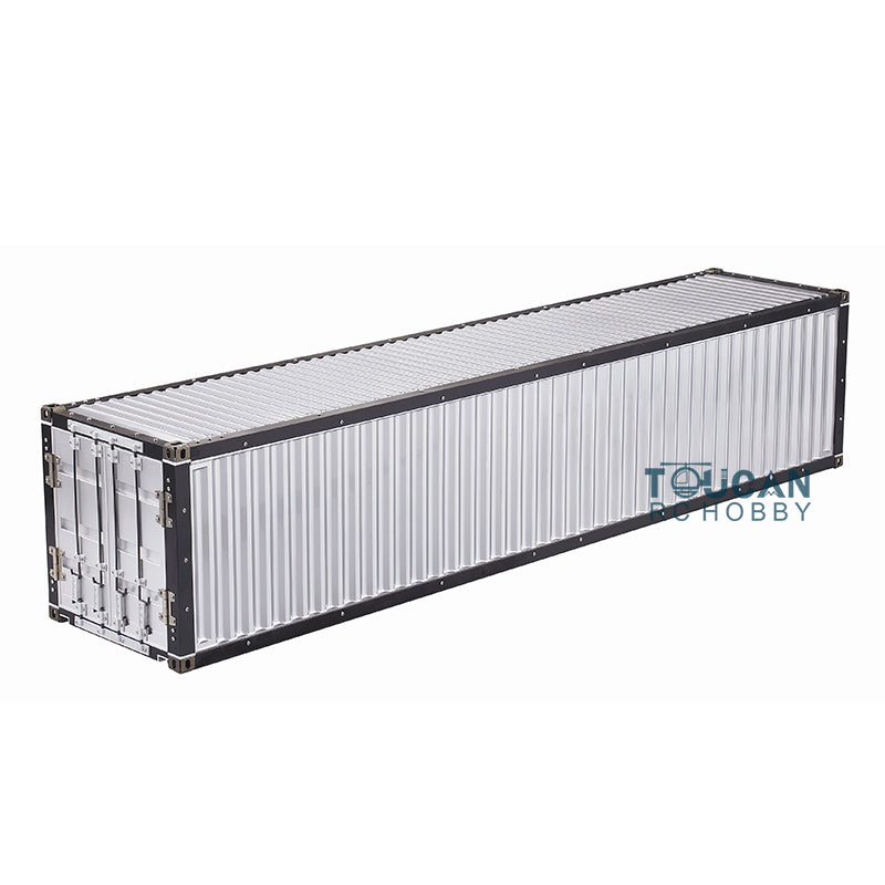 Toucanhobby 20 &amp; 40 Fuß Kunststoff-Containerbox, unlackierter Metallrahmen für Tamiyaya 1/14 RC-Anhänger, ferngesteuerter LKW