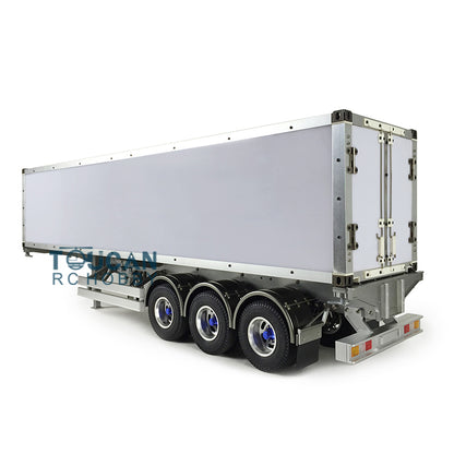 Toucanhobby Kunststoff-Metall-Kühlcontainer, 20 und 40 Fuß, für DIY Tamiyaya 1/14 RC-Sattelzugmaschinen, ferngesteuerte Fahrzeuge