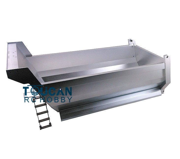 Toucanhobby 44CM 49cm 53 CM Metall Eimer Auto Trichter Box für RC DIY Tamiyaya Semi Trailer Dumper Lkw Hydraulische Modell