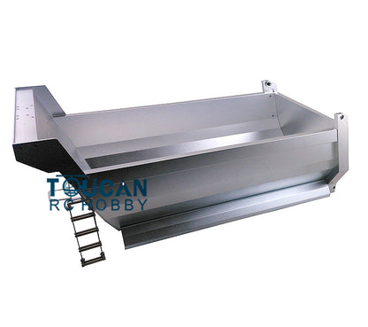 Toucanhobby 44CM 49cm 53 CM Metall Eimer Auto Trichter Box für RC DIY Tamiyaya Semi Trailer Dumper Lkw Hydraulische Modell