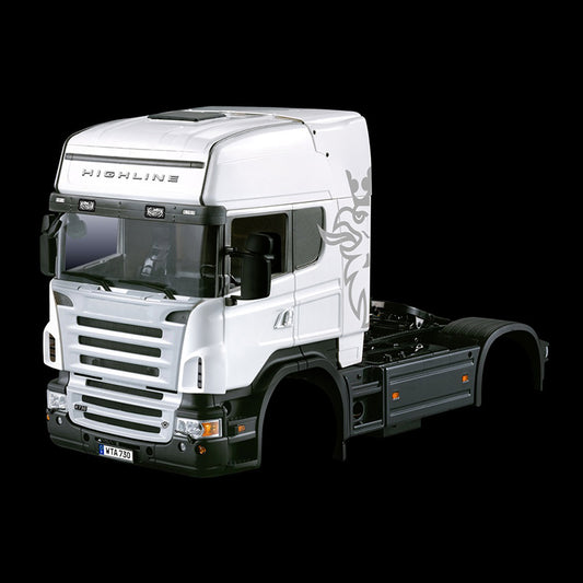 1/14 Toucanhobby 2Axles Cabin Body Car Shell Model 801A forya RC Tractor Truck Remote Control Trailer Vehicles