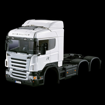 1/14 TOUCAN RC HOBBY  3Axles Low Top Trailer RC Tractor Truck Shell Model 802A Car Cabin for Remote Control