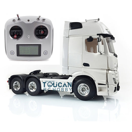 Toucanrc 1/14 6x4 RC Tractor Truck Model Motor ESC I6S Radio for 1851 Vehicles Trailer