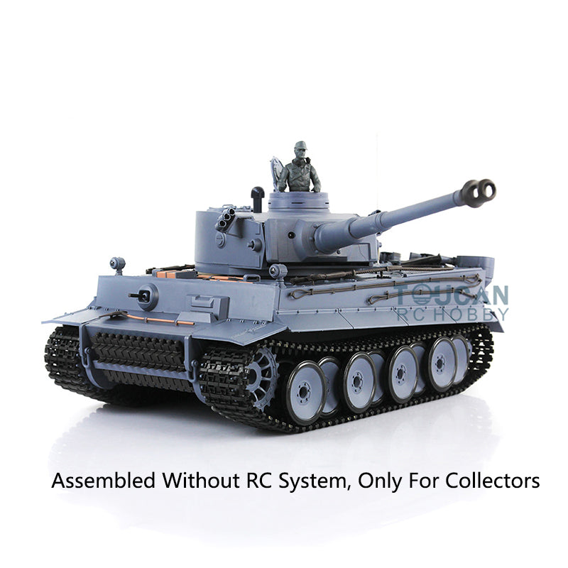 Henglong 1/16 Plastic German Tiger I Panther Static Tank 3818 3819 Ornament Collection Display Model Without Electronic System