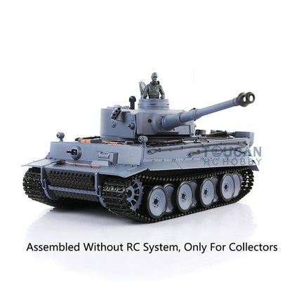 Henglong 1/16 Plastic German Tiger I Panther Static Tank 3818 3819 Ornament Collection Display Model Without Electronic System