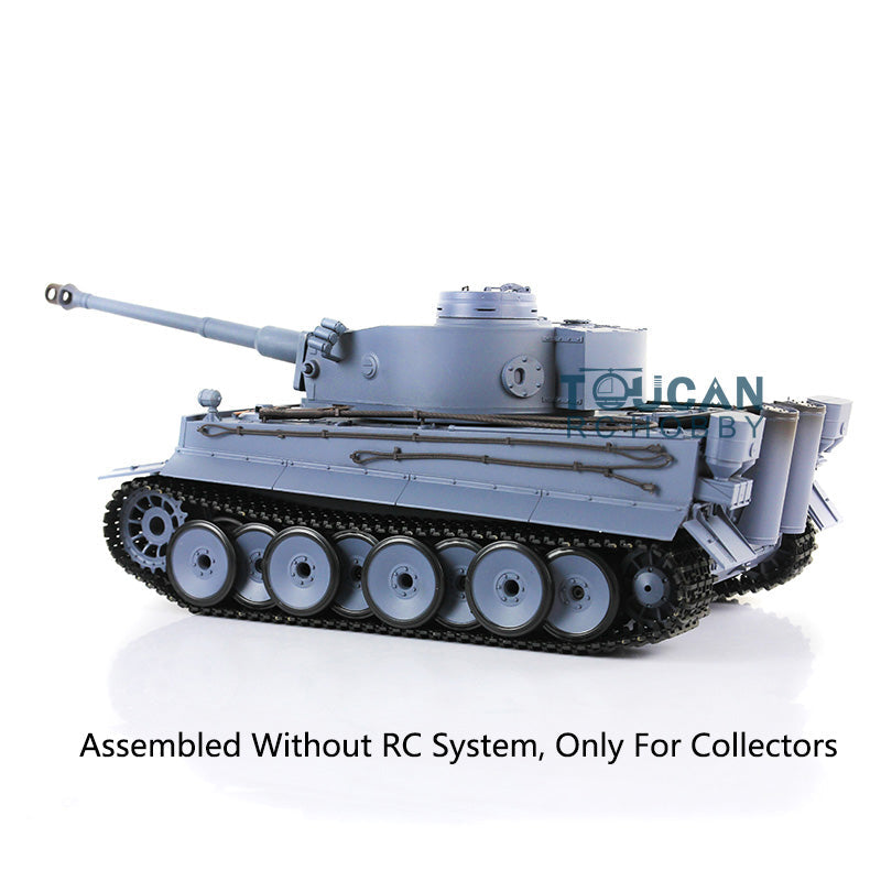 Henglong 1/16 Plastic German Tiger I Panther Static Tank 3818 3819 Ornament Collection Display Model Without Electronic System