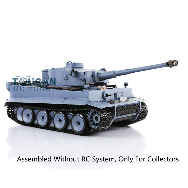 Henglong 1/16 Plastic German Tiger I Panther Static Tank 3818 3819 Ornament Collection Display Model Without Electronic System