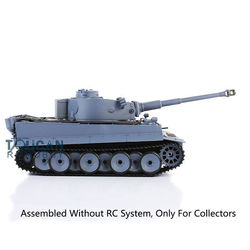 Henglong 1/16 Plastic German Tiger I Panther Static Tank 3818 3819 Ornament Collection Display Model Without Electronic System