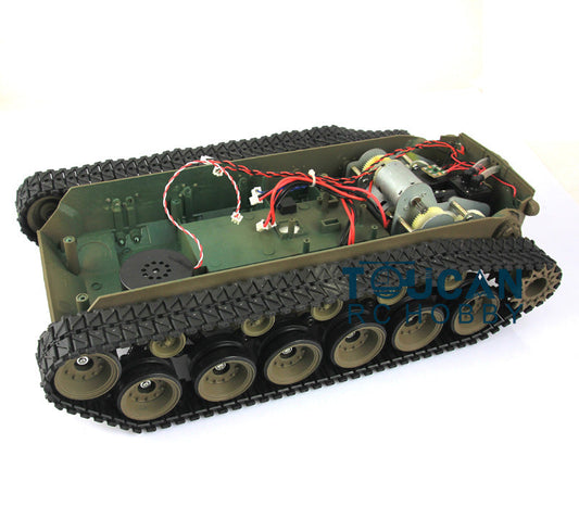Plastic Chassis Spare Part for Henglong 1/16 Scale USA M26 Pershing RC Tank 3838 Radio Controlled Panzer DIY Models
