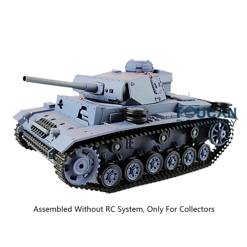 Henglong 1/16 Plastic German Panther III L H Static Tank 3848/3849 Collectible Display Model Vehicle Without Electronic System