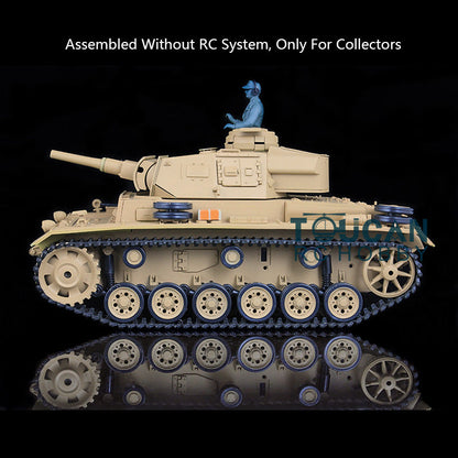 Henglong 1/16 Plastic German Panther III L H Static Tank 3848/3849 Collectible Display Model Vehicle Without Electronic System
