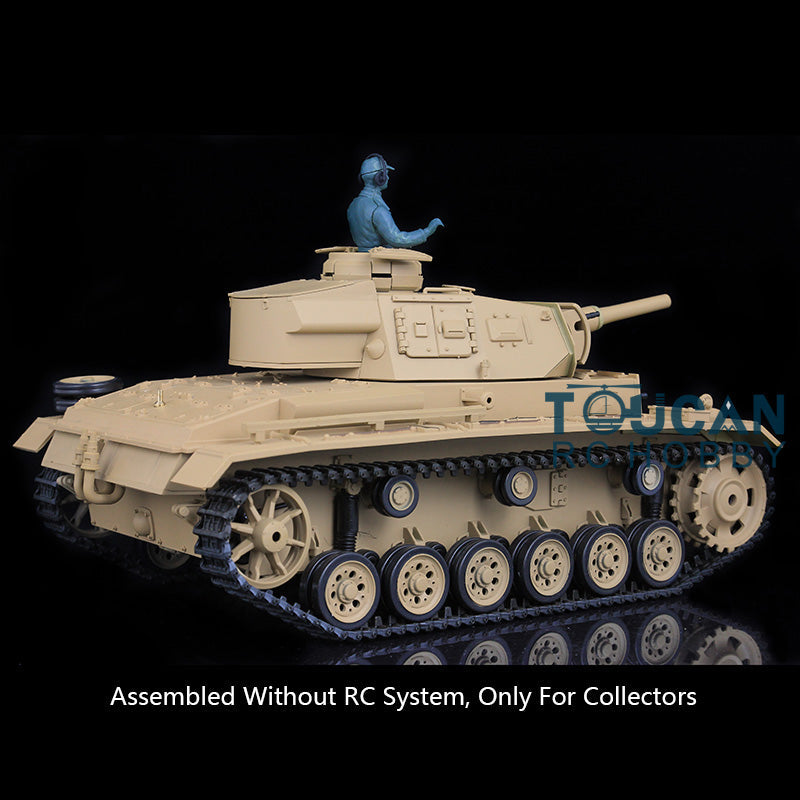 Henglong 1/16 Plastic German Panther III L H Static Tank 3848/3849 Collectible Display Model Vehicle Without Electronic System