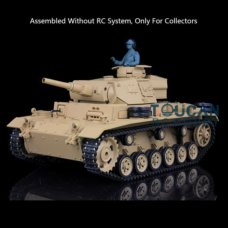 Henglong 1/16 Plastic German Panther III L H Static Tank 3848/3849 Collectible Display Model Vehicle Without Electronic System