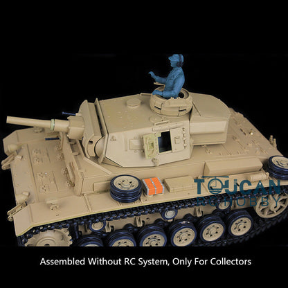 Henglong 1/16 Plastic German Panther III L H Static Tank 3848/3849 Collectible Display Model Vehicle Without Electronic System
