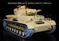 Henglong 1/16 Metal 3848 3858 3859 3898 Panzer IV F F2  L M4A3 Static Tank Display Ornament Model Without Electronic System