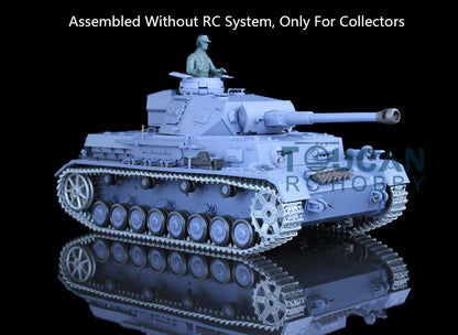 Henglong 1/16 Metal 3848 3858 3859 3898 Panzer IV F F2  L M4A3 Static Tank Display Ornament Model Without Electronic System