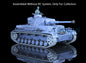 Henglong 1/16 Metal 3848 3858 3859 3898 Panzer IV F F2  L M4A3 Static Tank Display Ornament Model Without Electronic System