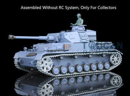 Henglong 1/16 Metal 3848 3858 3859 3898 Panzer IV F F2  L M4A3 Static Tank Display Ornament Model Without Electronic System