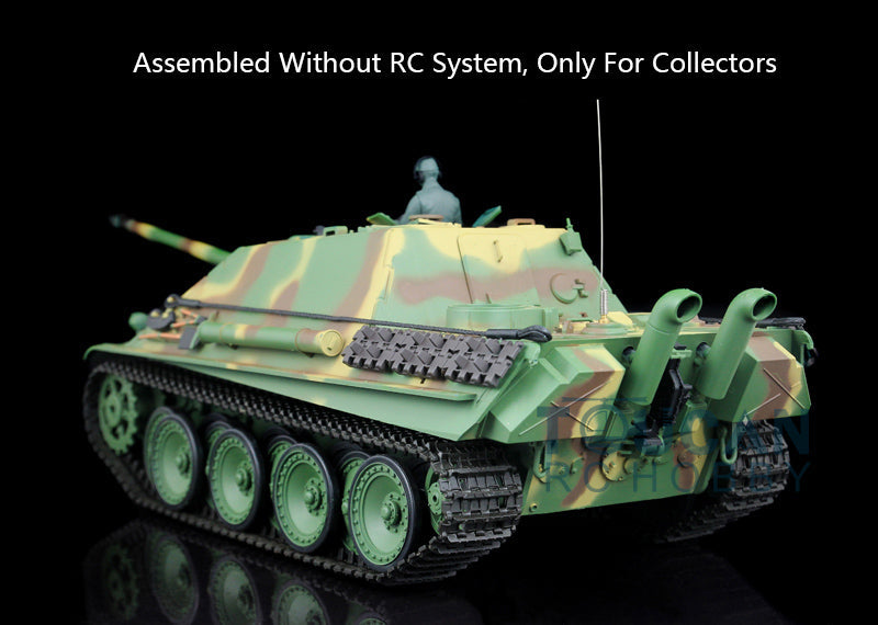 Henglong 1/16 Plastic German Stug III Jadpanther Static Tank 3868/3869 Collectible Display Model Without Electronic System