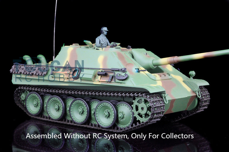 Henglong 1/16 Plastic German Stug III Jadpanther Static Tank 3868/3869 Collectible Display Model Without Electronic System