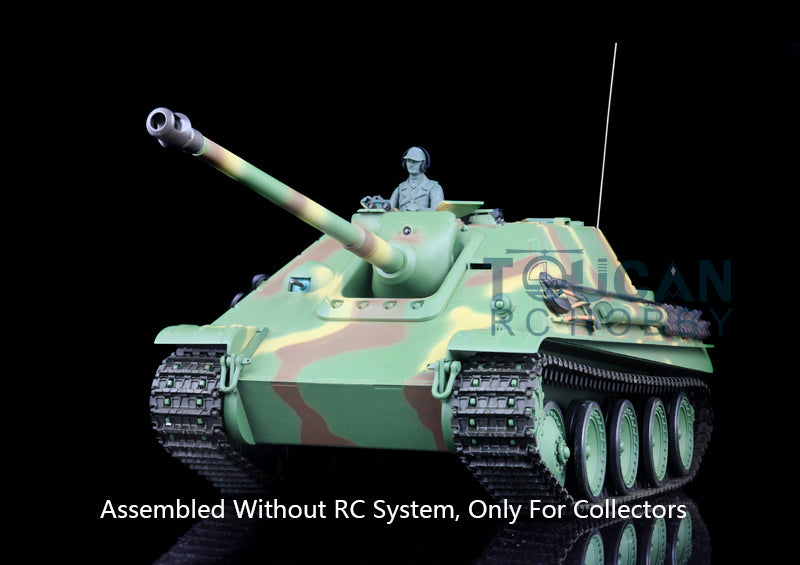 Henglong 1/16 Plastic German Stug III Jadpanther Static Tank 3868/3869 Collectible Display Model Without Electronic System