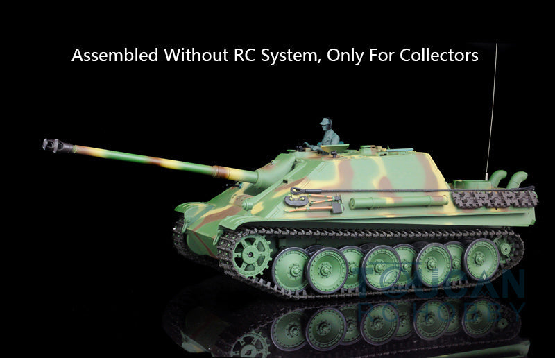 Henglong 1/16 Plastic German Stug III Jadpanther Static Tank 3868/3869 Collectible Display Model Without Electronic System