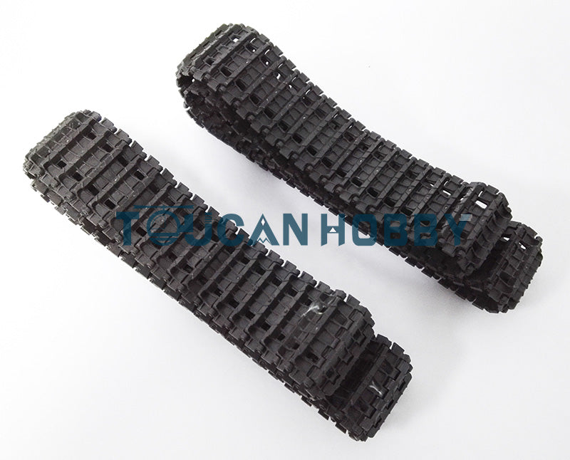 Plastic Tracks Sprockets Road Wheels With Plastic Suspension Idlers For HengLong 1/16 3869/3879 RC Tank Vehicle DIY Model
