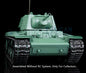 Henglong 1/16 Plastic Soviet KV-1 Static Tank 3878 Ornament Model Without Electronic System