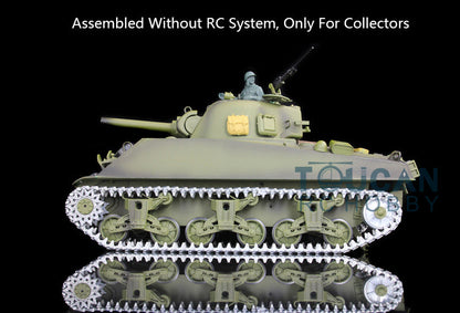 Henglong 1/16 Metal 3848 3858 3859 3898 Panzer IV F F2  L M4A3 Static Tank Display Ornament Model Without Electronic System