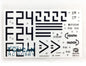 Henglong 1/16 Scale USA M1A2 Abrams RC Tank 3918 Decoration Decal Paste Sticker
