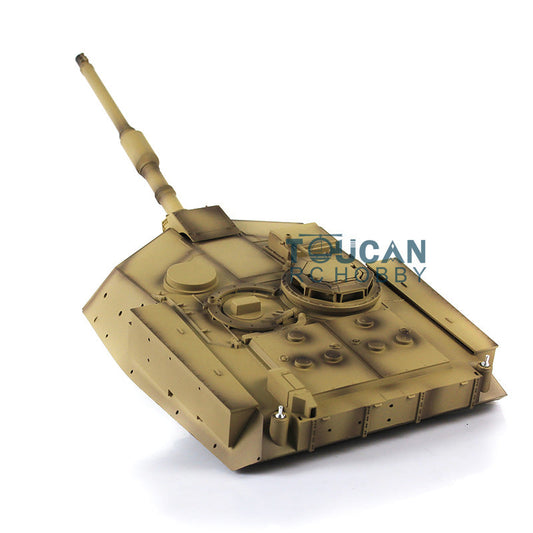 TOUCAN RC HOBBY Henglong 1/16 Scale USA M1A2 Abrams RC Tank 3918 Plastic 360 degree Rotate Turret