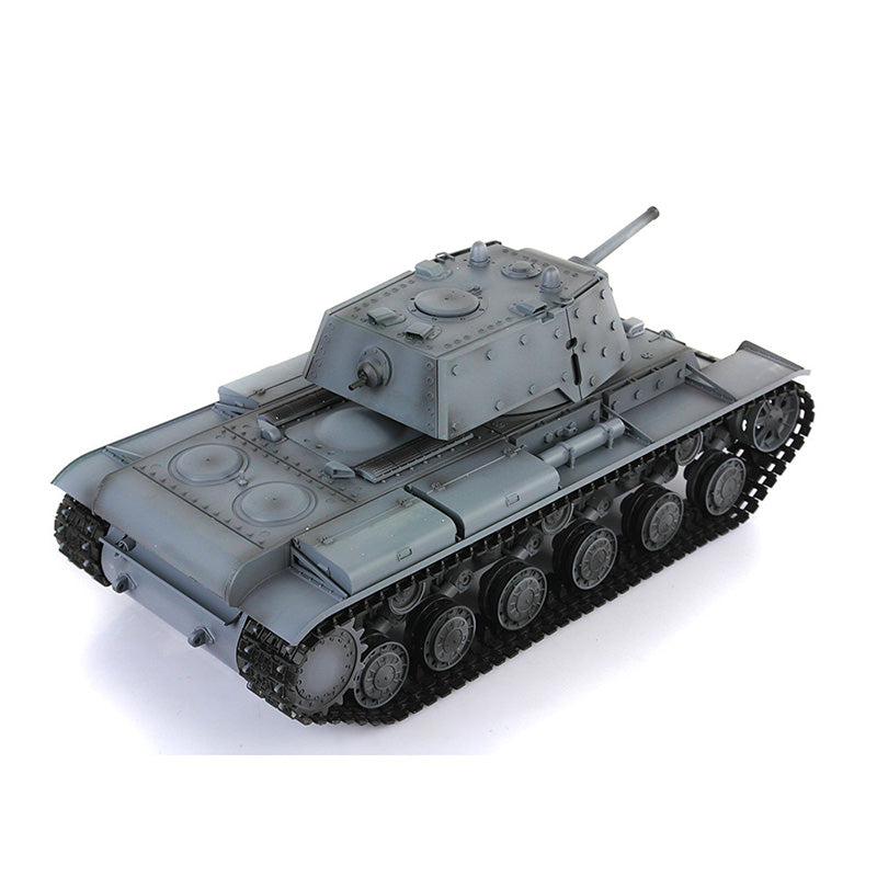 IN Stock Henglong 1/16 7.0 Upgraded 2.4G Soviet KV-1 3878 RTR RC Tank BB IR Smoke 340 Degree Turret Light Sound Metal Drive Idler Wheels Tracks Gearbox
