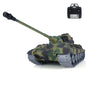Henglong 1/16 7.0 Customized 3888A King Tiger RTR RC Tank Barrel Recoil 360 Degree Turret BB IR Smoke Sound Lights Metal Tracks Wheels