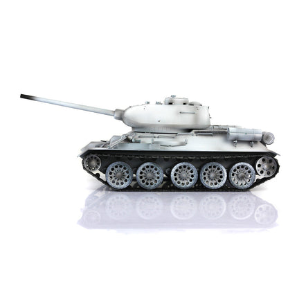 Henglong 1/16 2.4G 7.0 Plastic Soviet T34/85 3909 RTR RC Tank Model Infrared Combat BB Smoke Sound Light Metal Barrel