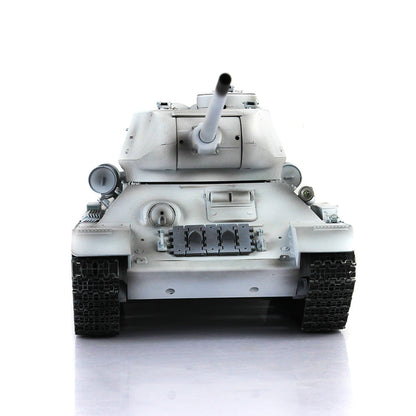 Henglong 1/16 2.4G 7.0 Plastic Soviet T34/85 3909 RTR RC Tank Model Infrared Combat BB Smoke Sound Light Metal Barrel