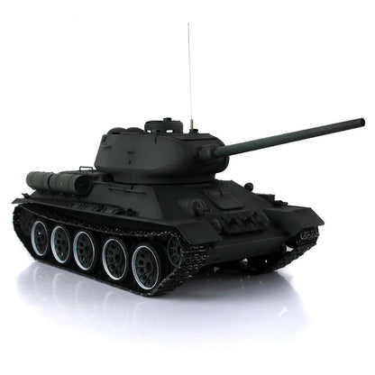 Henglong 1/16 2.4G 7.0 Plastic Soviet T34/85 3909 RTR RC Tank Model Infrared Combat BB Smoke Sound Light Metal Barrel