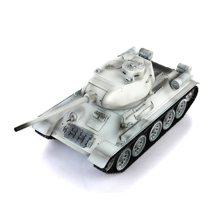 Henglong 1/16 2.4G 7.0 Plastic Soviet T34/85 3909 RTR RC Tank Model Infrared Combat BB Smoke Sound Light Metal Barrel