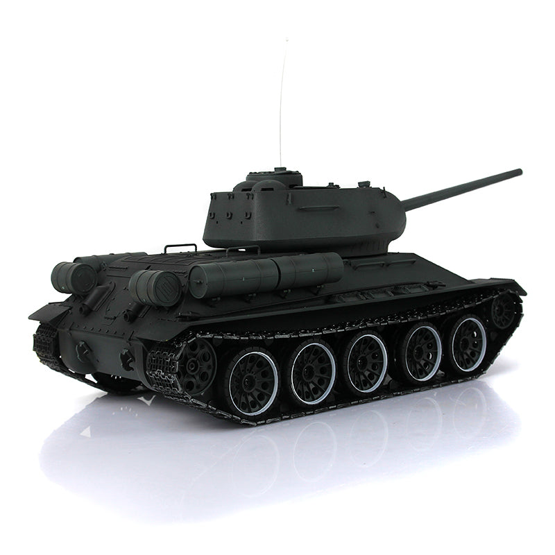 Henglong 1/16 2.4G 7.0 Plastic Soviet T34/85 3909 RTR RC Tank Model Infrared Combat BB Smoke Sound Light Metal Barrel